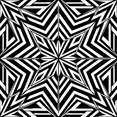 White and black geometric seamless pattern stock illustration black and white , white background 