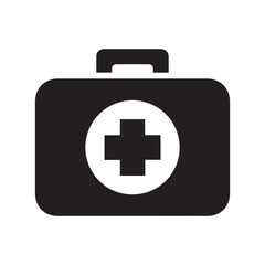 Obraz premium Medical Emergency First Aid Box Illustration
