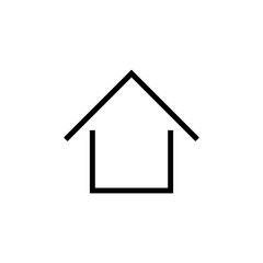 Home Icon On White Background. House Icon Png. Real Estate Symbol. Home Symbol.