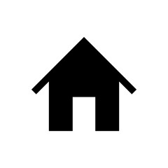 Home Icon On White Background. House Icon Png. Real Estate Symbol. Home Symbol.