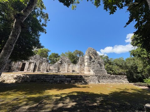Chicanna Archaeological Site, Calakmul Region, Mexico