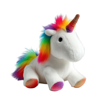 Rainbow Unicorn Plush Toy