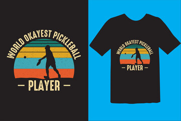 Pickleball T-Shirt Design
