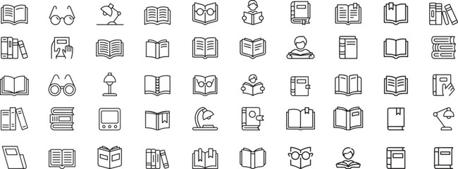 Books reading glasses desk lamp device open book closed book