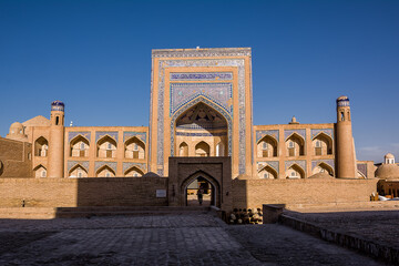 Allakuli Khan Madrassah in the historic city of Khiva