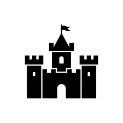 Fototapeta premium Medieval Fortress Illustration A Stronghold of History Architecture and Power in a Timeless Design