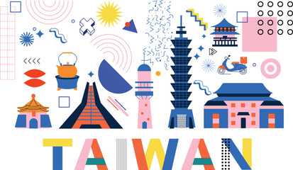 Fototapeta premium Typography word 