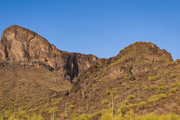 The rugged landscape of Picatcho Peak was the site of the furthest West battle of the American Civil War