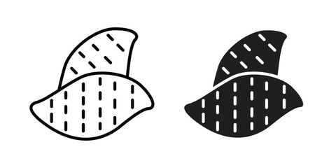 Sweet potato icon Logo Design Vector Template Illustration