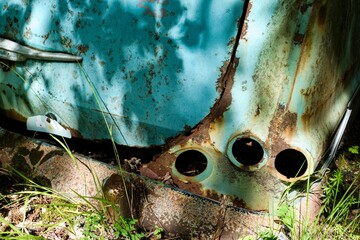 bastbas fanous cemetery of cars in sweden