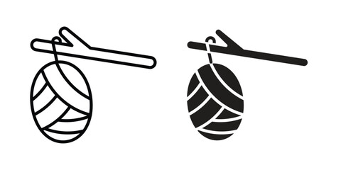 Cocoon icon Logo Design Vector Template Illustration