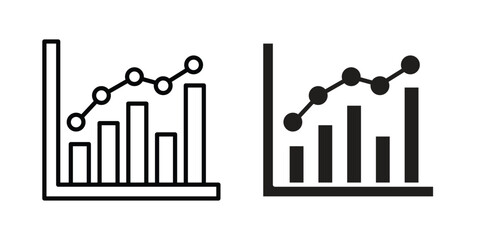 Benchmarking icon Logo Design Vector Template Illustration