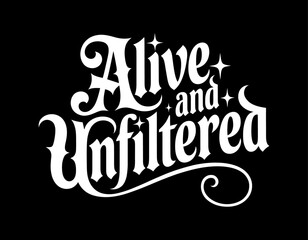 Obraz premium Bold typography 