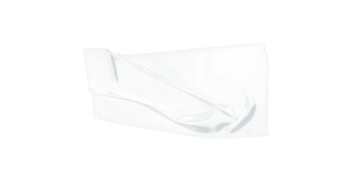 Aerial view of a snow covered landscape with visible tracks and a distinct texture pattern across the area