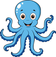 octopus cartoon illustration