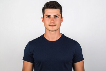 Fototapeta premium Striking Man with Stubble