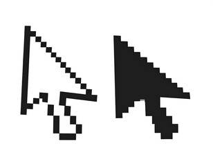 Fototapeta premium Pixelated cursor icons (1)