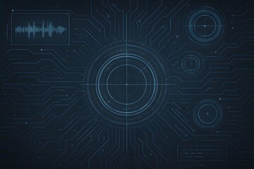 abstract technology background with binary code