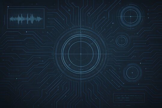 abstract technology background with binary code