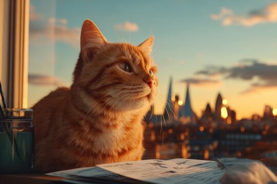 Modern london flat: cat paw prints on rental agreement document. Cat sitting cost. Londoners baffled by &Acirc;&pound;2,200 cat sitting fee in rental agreement. Cat fee uproar. Flatmate search.