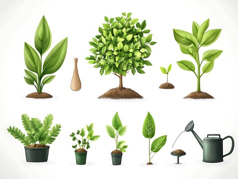 緑の息吹と成長の物語