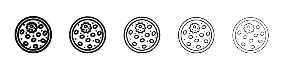 Leukemia icon in web style. Vector illustration. Eps10