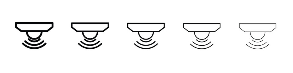 Infrared icon in web style. Vector illustration. Eps10