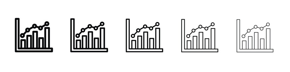 Benchmarking icon in web style. Vector illustration. Eps10