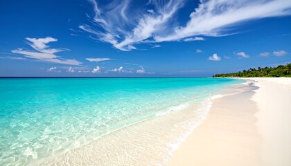 Tropical beach scene (1)