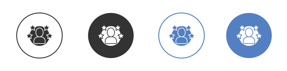 Experience icon concept. solid style icon designs for website, app, UI.