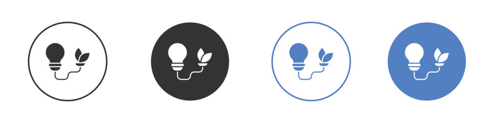 Biomass energy icon concept. solid style icon designs for website, app, UI.