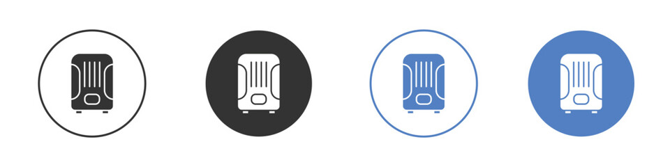 Air purifier icon concept. solid style icon designs for website, app, UI.