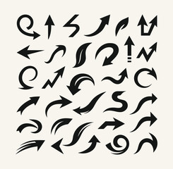 Obraz premium Collection of Creative Arrow Designs for Graphic and Web Projects