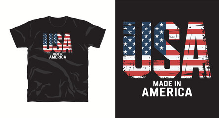 T-shirt design for New york, America. Vector graphics typography t-shirt design, Sports style.USA Made by America.