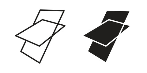 Roof window icon vector, sign and symbol for design, website or apps elements.
