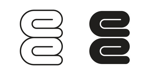 Obraz premium blanket icon vector, sign and symbol for design, website or apps elements.