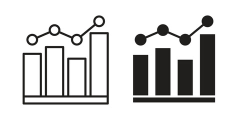 Benchmarking icon vector, sign and symbol for design, website or apps elements.