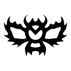 vector owl symbol bird fire