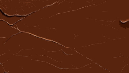 Damaged painted wall surface