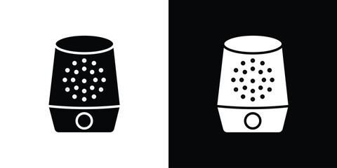 Smart speaker icon collection. Flat illustration of vector icon
