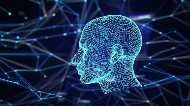 Exploring the fascinating world of digital human representation and neural network technology in a vibrant virtual environment