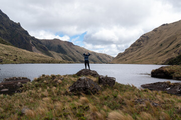 man on the mountain