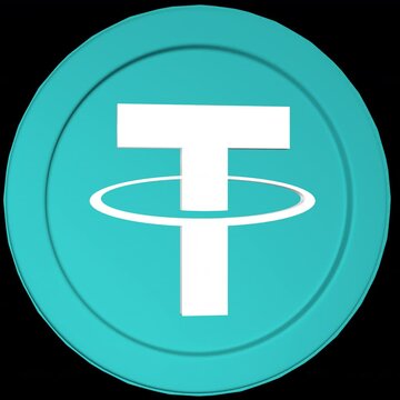 USDT 3D Coin Animation