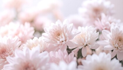 Delicate pink flowers in soft focus (1)