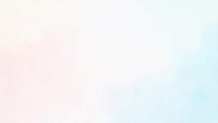 Fototapeta premium Soft pastel gradient background with light pink and blue hues creating a gentle and calming effect