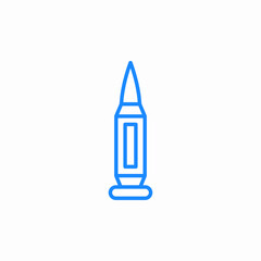 sharp bullet icon sign vector
