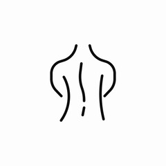 body shape human icon sign vector