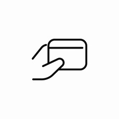 card payment pay icon sign vector