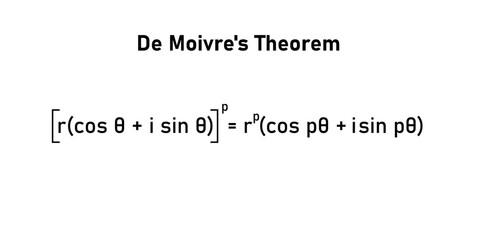 De Moivre's Theorem in Mathematics.