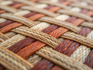 wicker basket weave. rope, texture, string, isolated, thread, pattern, cord, brown, abstract, white, wool, fiber, twine, ball, textured, material, knot, natural, closeup, yarn, close-up, macro, woven,